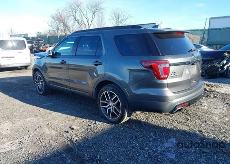 2017 Ford Explorer Sport from USA, damaged, VIN 1FM5K8GT3HGD15453